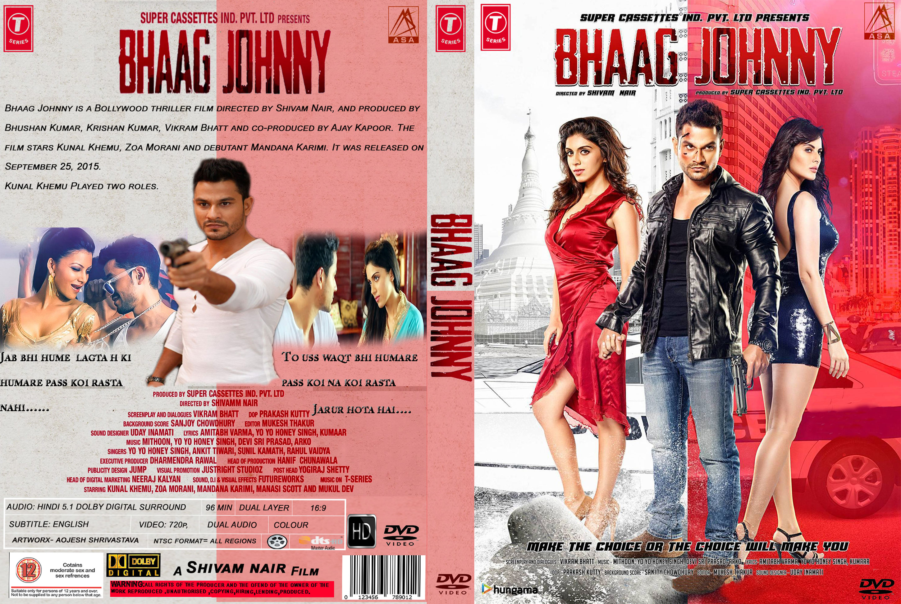 BHAAG JOHNNY (2015) con Kunal Khemu + Jukebox + Online Español Bhaag-jhonny